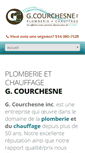 Mobile Screenshot of gcourchesne.com